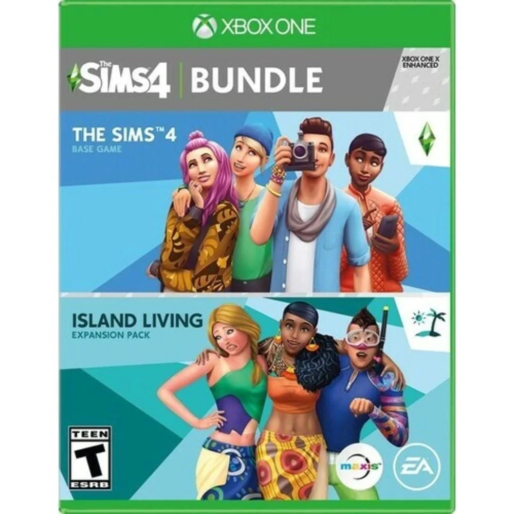 The Sims 4 Plus Island Living Bundle - Microsoft Xbox One